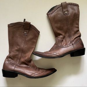 Harley Davidson Brown Riding Boots size 6